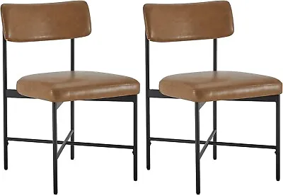 Watson & Whitely Dining Chairs Set Of 2 Mid-Century Modern Dinner Chairs • $200