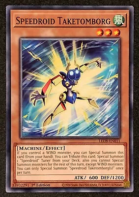 Speedroid Taketomborg | LED8-EN011 | Common | 1st Ed | Synchro Storm | YuGiOh • £0.99