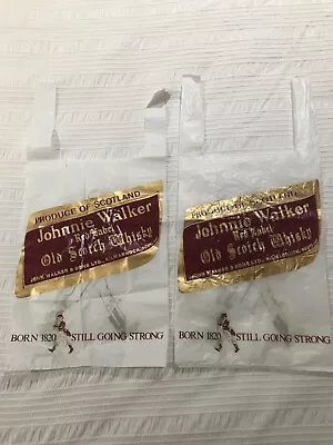 Johnnie Walker Red Label Plastic Bags • $43