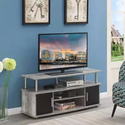 Designs2Go Monterey TV Stand Faux Birch/Black • $164