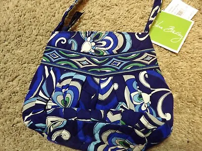 Vera Bradley Hannah Purse In Mediterranean Blue Small Handbag • $20