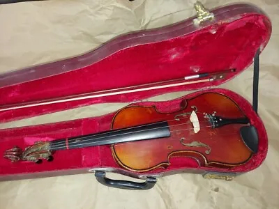 Vintage Antique Conservatory 4/4 Violin Gear-Pegs Good Condition • $999