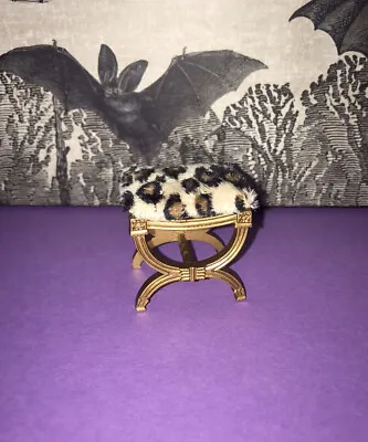 JBM Miniature Framed Stool Painted Gold Brand New L@@k • $44.95