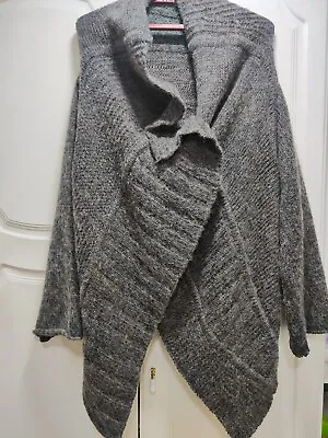 Guido Pisani  Blanket Cocoon Wool/macher Cardigan Made In Italy  Size S/M.  • £25