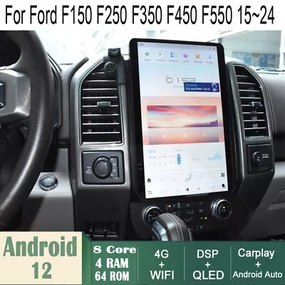 14.4  Android Navigation Car GPS Stereo Radio For Ford F150 F250 F350 F450 F550 • $990