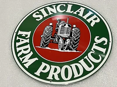 Sinclair Farm Product Gasoline MOTOR OIL SIGN Gas Vintage Style Steel Metal Sign • $49.99