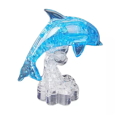 3D Jigsaw Puzzles Crystal Handicraft Dolphin/High Heel Shoes/  Model Kits • £8.26