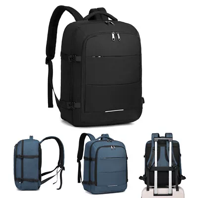 Carry On Backpack Cabin Bag 45x36x20cm Hand Luggage Shoulder Bag Laptop 30L • £15.99