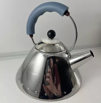 Alessi Michael Graves Kettle Blue Handle No Whistle • $35