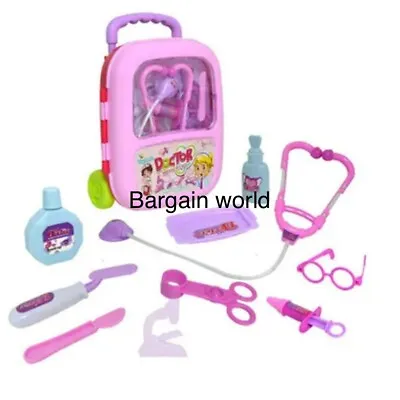 £14.50 • Buy Children Kids Role Play Doctor Nurse Learning Toys Set Medical Kit Xmas Gift UK