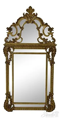 57833EC: LABARGE Italian Gold Gilt Decorative Mirror • $1095