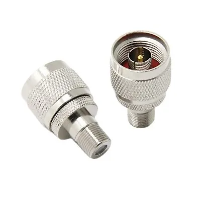 F Type Female Jack To N Male Plug RF WiFi Antenna Coax Coaxial Adapter Connector • $5.95