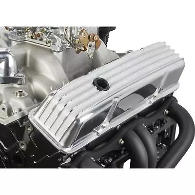 Speedway 305 327 350 400 SBC Small Block Chevy Tall Retro Finned Valve Covers • $123.99