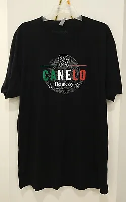 Canelo Alvarez Hennessy Promo Boxing T Shirt XL Next Level Apparel • $14.99