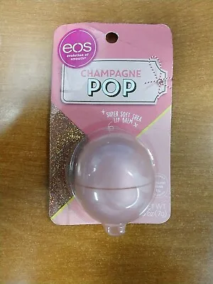 EOS CHAMPAGNE POP Super Soft Natural Shea Lip Balm .25 Oz E12B • $8.99