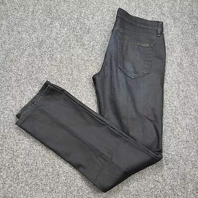 Joes Jeans Mens 33 X 34 Black Denim The Brixton Straight Cotton Blend Julius • $34.99