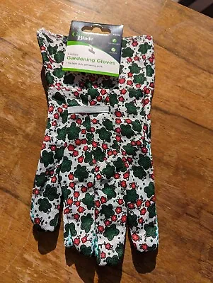 Ladies/Unisex Gardening Gloves Medium Size Perfect For Spring Summer Gardening • £2.99