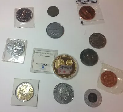 A Dealer Wholesale Lot Of 12 Assorted Medals • $22