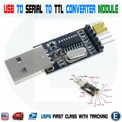 6 Pin USB 2.0 To TTL UART Module Serial Converter CH340G Module STC 5V/3.3V • $3.45