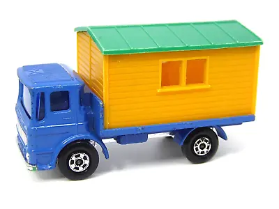 Matchbox Lesney Superfast No.60b Leyland Site Hut Truck (RARER TWIN RIVET BASE) • £17.65