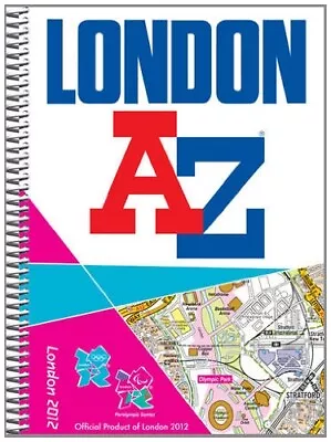 London 2012 Street Atlas (London Street Atlases) By Geographers' A-Z Map Company • £3.49