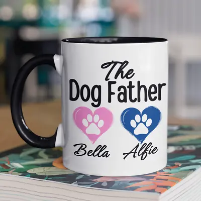 Personalised Dog Dad Mug - The DOG Father Gift Dog Owner Birthday Christmas • £9.99