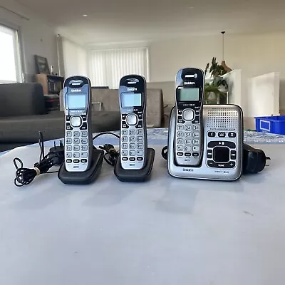 Uniden DECT1735 + 2 Cordless Digital Phone System With Power Failure Backup • $50
