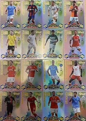 Match Attax Extra 2023/24 Heritage Man Of The Match Cards All 16 Full Set 23/24 • £11.99