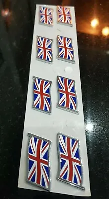 8 X Brand New GENUINE ROVER MG MGF UNION JACK FLAG Enamel BADGE TF ZR ZS ZT  • £15