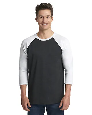 Next Level Unisex 4.3 Oz. Triblend 3/4-Sleeves Raglan T-Shirt 6051 XS-3XL • $12.99