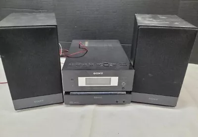 Sony Micro HI Fi Component CMT-BX5BT Stereo System Tested & Working Ons • $179