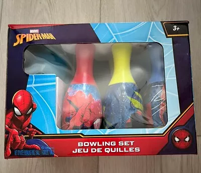 Hedstrom Kids Bowling Set Marvel Spider-Man NEW In Box • $14.99