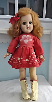 Vintage Hard Plastic Mary Hartline Doll P-91 Ideal Doll • $75