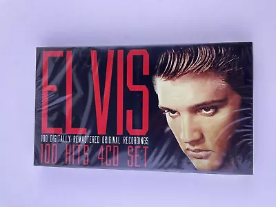 Elvis 100 Hits 4CD Set 100 Digitally Remastered Original Recording New Sealed • $15.97