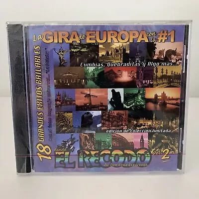 Banda El Recodo CD 1999 La Gira De Europa Vol 2 Edicion De Coleccion Rare New • $14.98