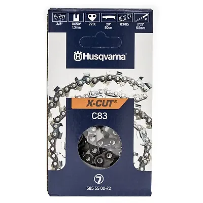 Husqvarna 585550072 20  Chainsaw Chain X-Cut 3/8  .050  72 DL • $22.95