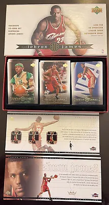 03-04 Upper Deck LeBron James Exclusive 32 Complete RC Box Set • $399.99