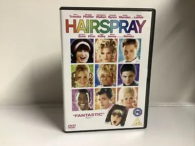 Hairspray Dvd  2007 Rated Pg John Travolta Zac Efron • £0.49