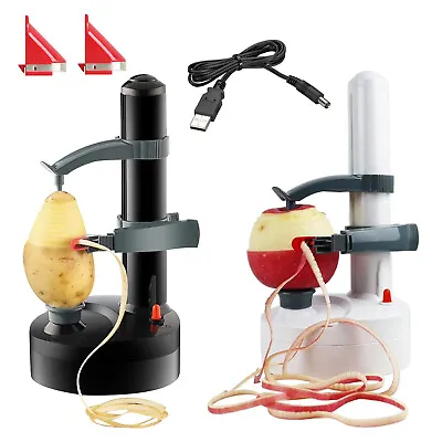 Electric Potato Peeler Automatic Apple Express Rotating Peeling Machine Tool • £14.99