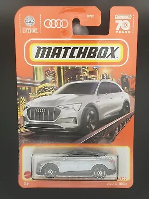 Matchbox Sealed Long Card. Audi E-Tron Silver First Edition.  Combine Postage • £9.99
