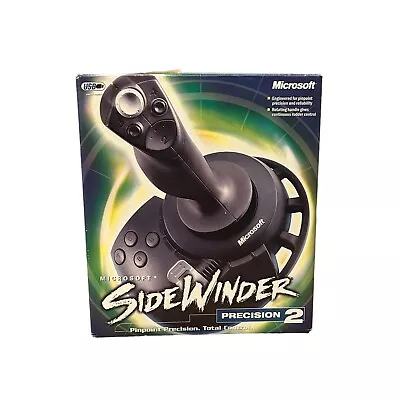 Microsoft Sidewinder Precision 2 Joystick PC Controller Brand New In Box • $59.99