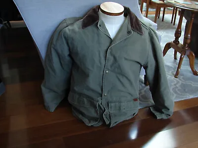 RARE VTG Woolrich Mens Small Navajo Field Coat Jacket Removable Wool Liner 16213 • $89.99