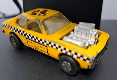 Vintage Matchbox Maxi Taxi Capri - Superfast - Rolamatics - 1971  Lesney  Yellow • $9.94