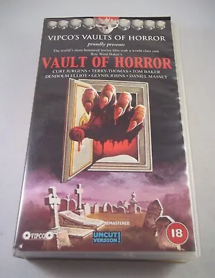 Amicus Horror VHS - Vault Of Horror - Curt Jurgens Terry-Thomas Tom Baker • £2.99