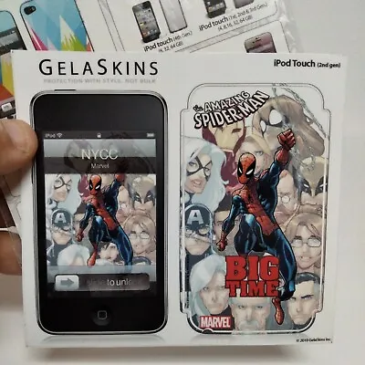 Gelaskin Gelaskins IPod Touch Big Time Spider Man New! • $10