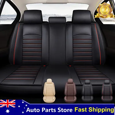 2/5 Seats Full Set Car Seat Covers For GWM Great Wall Cannon Haval H6 PU Leather • $99.75