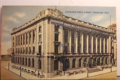 Ohio OH Cleveland Public Library Postcard Old Vintage Card View Standard Post PC • $1.34