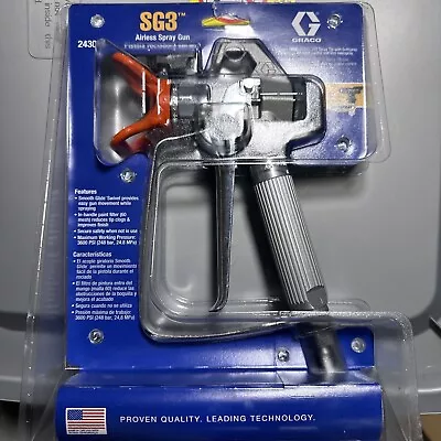 New Graco SG3 243012 Metal 3600 PSI Airless Spray Gun With 515 Spray Tip • $99