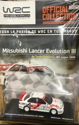 Mitsubishi Lancer Evo Iii - Makinen - Mil Lagos 1996 - Wrc Official Collection • $42.99