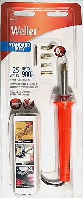 $15.78 • Buy Weller Corded Wood Burning Iron Kit 25 Watt Orange 1 Pk WSB25HK 6 Tips NEW